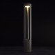 Lampadaire noir street 1 ampoule 80 cm 
