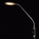 Lampadaire noir techno 1 ampoule 165 cm 