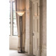 Lampadaire opera avec abat-jour en verre scavo 