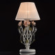 Lampe de table blanche flora 1 ampoule 49 cm 