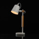 Lampe de table blanche megapolis 1 ampoule 53 cm 