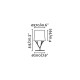 Lampe de table blanche tree 1 ampoule 
