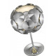 Lampe de table chrome chester 1 lumières 