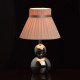Lampe de table chromée elegance 1 ampoule 30 cm 