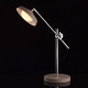 Lampe de table grise megapolis 1 ampoule 64 cm 
