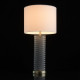 Lampe de table grise neoclassic 1 ampoule 69 cm 