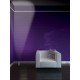 Lampe floodlite, acier brossé 