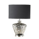 Lampe network, céramique, avec abat-jour 