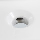 Lavabo totem carré - céramique avec porte serviette - 48x87 cm - alto + 