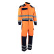 Combinaison haute visibilité ATEX Risk Pratic - orange/ bleu - LMA - 4156-L 