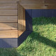Lot 4 angles pour dalle bois clipsable pin xtiles - 19,5 x 19,5 cm 