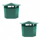 Lot de 2 pièges à limaces - vert 