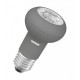 Lot de 2 ampoules led e27 r63 avec radiateur 5 watt (eq. 64 watt) blanc chaud 