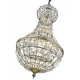 Lustre laiton antique craven arms h163 1 lumières 