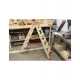 Marchepied double en bois- 5 marches - balmay bois 