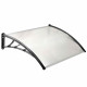 Marquise polycarbonate avec support 80x100cm 