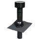 Terminal MULTIVENT Ø 131 mm pour toit avec pente de 25° à 45° noir - 189556 Terminal multivent diamètre 131 mm pour toit avec pente de 25° à 45° noir 189556