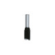 Mèche à rainer droite HM micrograin - D. 3 mm L.U. 10 mm L.T. 50 mm Q. 8 mm - Carbure monobloc - LEMAN - 408.703.00 