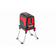Laser croix rouge KAPRO avec pieds réglables modèle 872 - 58720 