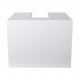 Meuble de salle de bain sarr design blanc 53 cm 