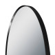 Miroir salle de bain circulaire Ø60cm finition noir mat - RING DARK 60 Aurlane - MIR035 