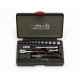Mob - coffret 1/4 41 pièces 12 pans cliquet poire 