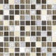 Mosaïque marbre et verre carrée Color - tarif à la plaque de 0,09m² - Couleur au choix 