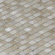 Mosaïque marbre Wood et Wood Line - tarif à la plaque de 0,09 m² - Couleur et forme au choix Beige-Brun