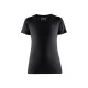 T-shirt femme coloris  33341042 noir 