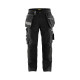 Pantalon artisan+stretch coloris  15901343 Noir