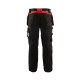Pantalon artisan 15551860 - Couleur et taille au choix Noir rouge dos 