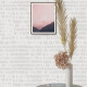 Papier peint moderne blanc et gris - QUEEN NUDE++ 