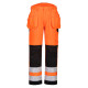 Pantalon de travail holster haute visibilité pw2 - Couleur et Taille au choix  Orange-Noir