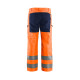 Pantalon artisan haute-visibilité stretch poches 15851811 - Couleur et taille au choix orange fluo-marine 