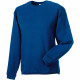 Sweat-shirt de travail col ras du cou russell - Coloris et taille au choix Bleu