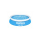 Pack bestway piscine auto-portante ronde - fast set - 183 x 51 cm - tapis de sol - 305 x 305 cm 