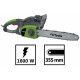 Pack tronçonneuse électrique itools 1600w + fendeur de bûches horizontal itools 1500w 