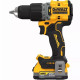 Pack perceuse visseuse à percussion + visseuse à chocs 18V 1,7Ah Powerstack DEWALT - DCK2050E2T-QW 