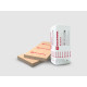 Panneau isolant en laine de roche - Rockcomble kraft 1350x600 - Epaisseur au choix Rockmur kraft