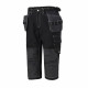 Pantacourt de travail helly hansen visby construction pirate pant - Taille et coloris au choix Noir