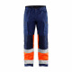 Pantalon artisan haute visibilité blaklader +stretch - Couleur au choix Bleu-marine-Orange
