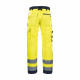 Pantalon de travail haute visibilité blakalder light weight genoux cordura - Taille et coloris au choix 
