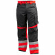 Pantalon haute-visibilité alna cl 1 helly hansen - Coloris et taille au choix Rouge-Charbon