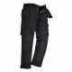 Pantalon de travail multipoches Portwest Slate - Coloris et taille au choix Noir
