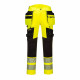 Pantalon de travail haute-visibilité avec poches flottantes démontables dx4 portwest - Couleur et taille au choix Jaune-Noir