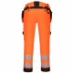 Pantalon de travail haute-visibilité avec poches flottantes démontables dx4 portwest - Couleur et taille au choix 