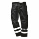 Pantalon à genouilères portwest iona bandes réfléchissantes - Coloris et taille au choix Noir