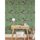 Papier peint de zèbre volant vert - ZEBRA FRECCE VERDE++ 