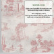 Papier peint vintage français en toile rose - VINTAGE TOILE PINK 