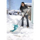 Pelle à neige gardena es 40 combisystem avec manche bois 130cm 